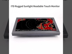 21.5' 'Rugged Sollight Legible Touch Fishing Monitor com conector M12 à prova d'água