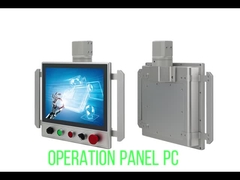 15' PCAP Operação LCD com braço montado Painel PC All In One sem ventilador