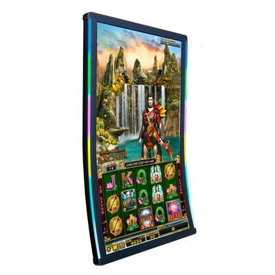 J Type 43inch Curved Touch Screen Display LED surrounded 3M protocol