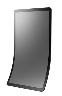 J Type 43inch Curved Touch Screen Display LED surrounded 3M protocol