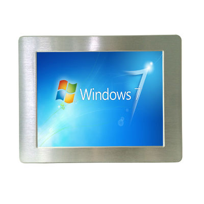 10.4'' Embedded Rugged Industrial LCD Monitor HD All In One Fanless Touchs PCs