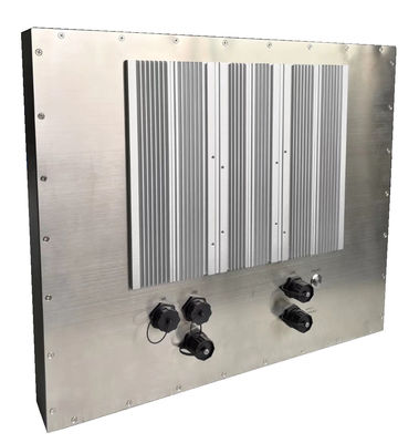 12.1'' Embedded Industrial LCD Rugged IP65 HD All In One Fanless PCs PCAP Touch Panel Mount J1900